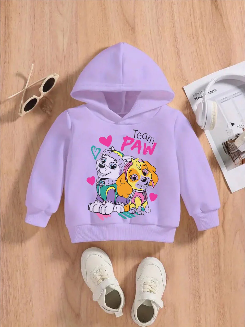 Team Paw Puppy Printed Kids Hoodie For Boys And Girls Legacy Boutiques Bangladesh - Image 4