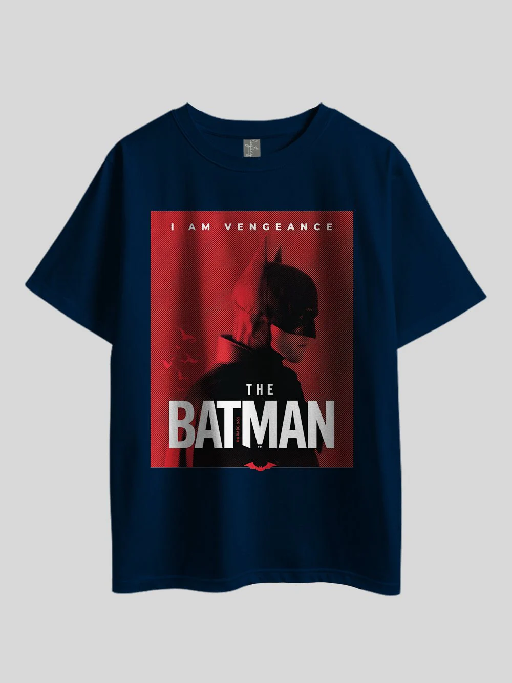 THE BATMAN I AM VENGEANCE" Graphic Printed Drop Shoulder T-shirt Legacy Boutiques Dhaka - Image 2