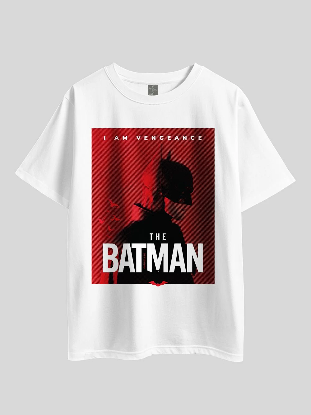 THE BATMAN I AM VENGEANCE" Graphic Printed Drop Shoulder T-shirt Legacy Boutiques Dhaka - Image 4