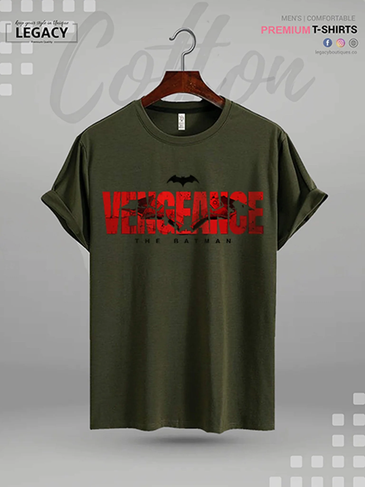 The Batman Vengeance High Quality In Cheapest Price T-Shirt - Image 4