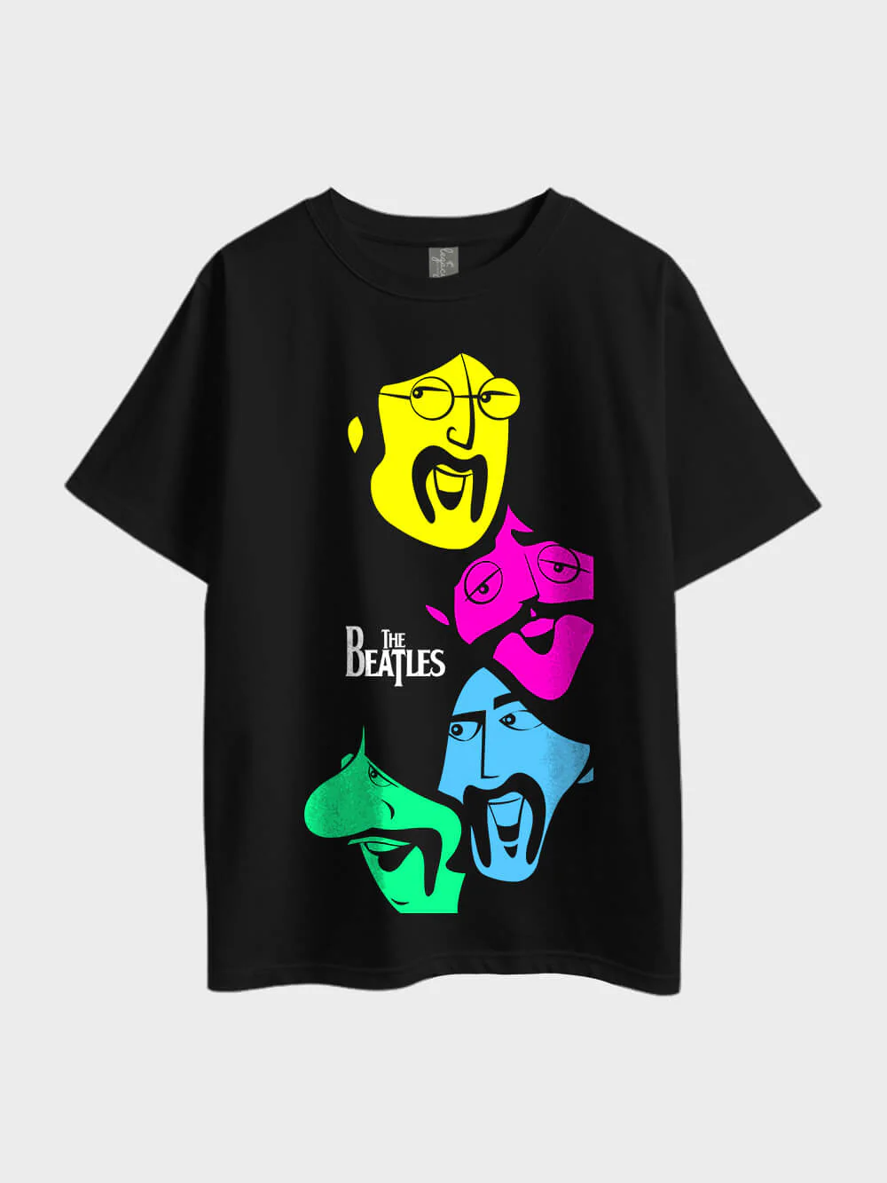 The Beatles Metal Oversized Mens Best Quality Tee Only In BD