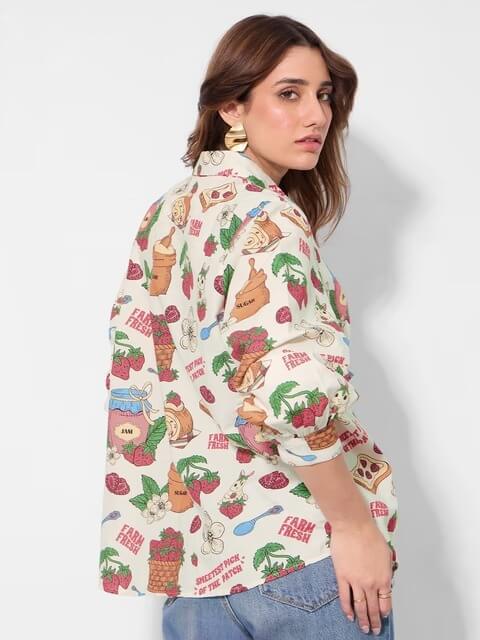 The Heritage Illustration Series – Artisan Ladies' Shirt - Image 4