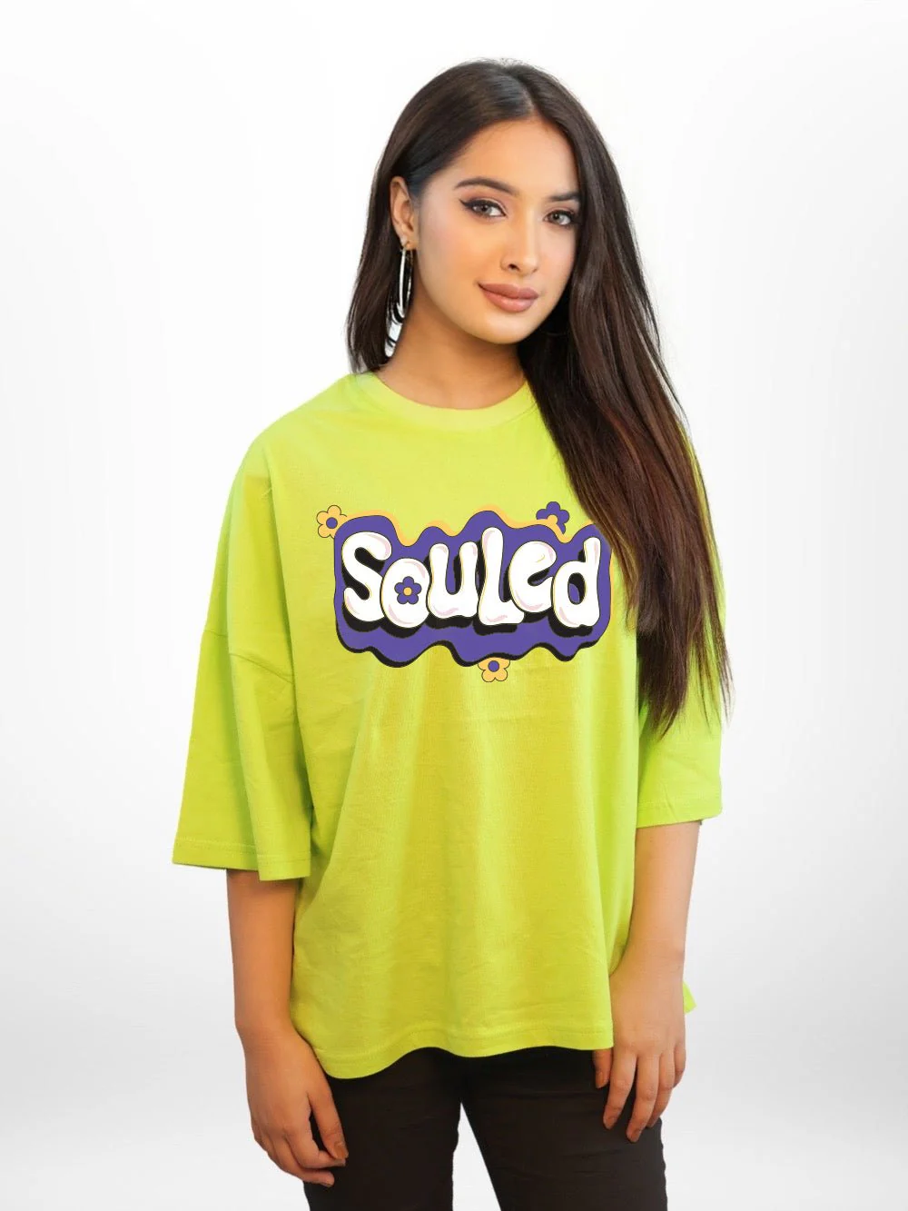THE SOULED STORE Printed Womens Drop Shoulder T-shirt Legacy Boutiques Dhaka - Image 5