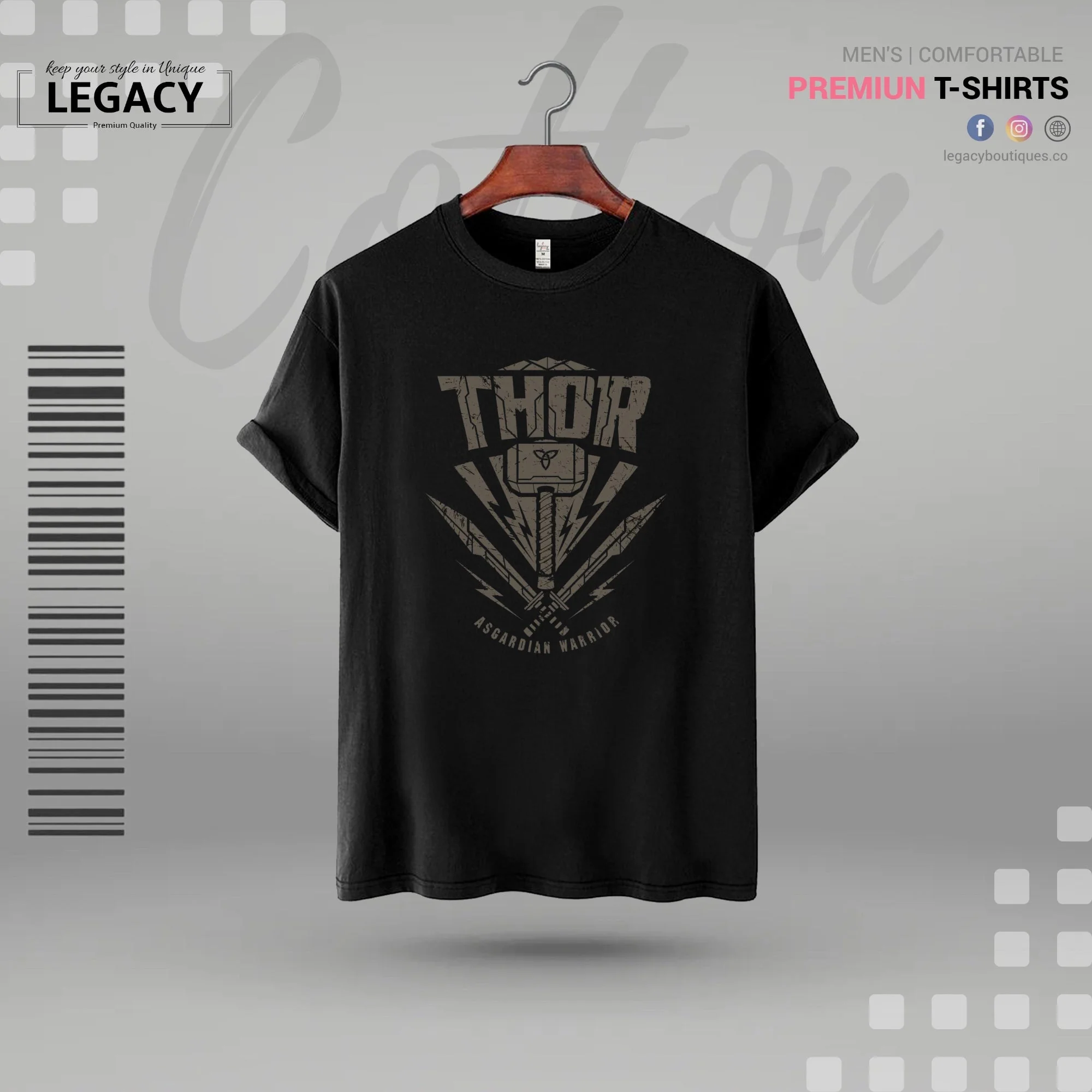 Thor Printed Mens T Shirt