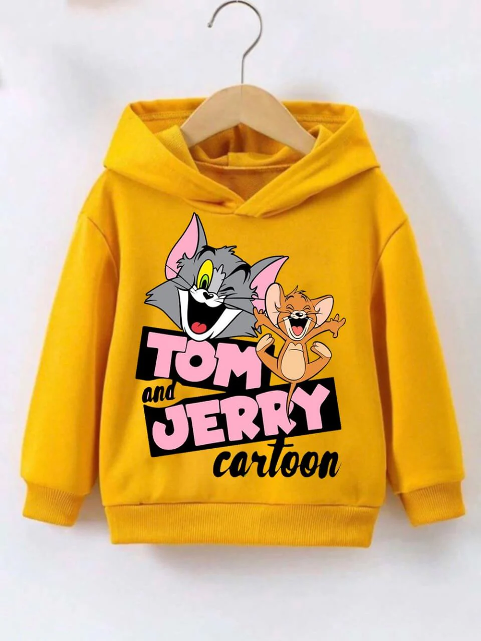 Tom And Jerry Cartoon Printed Casual Hoodie For Baby Boys And Girls Legacy Boutiques Dhaka