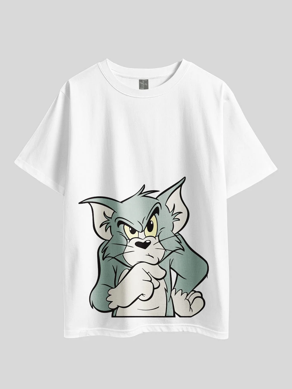 TOM & JERRY" Tom Bottom  Graphic Printed Drop Shoulder T-shirt Legacy Boutiques Dhaka - Image 2