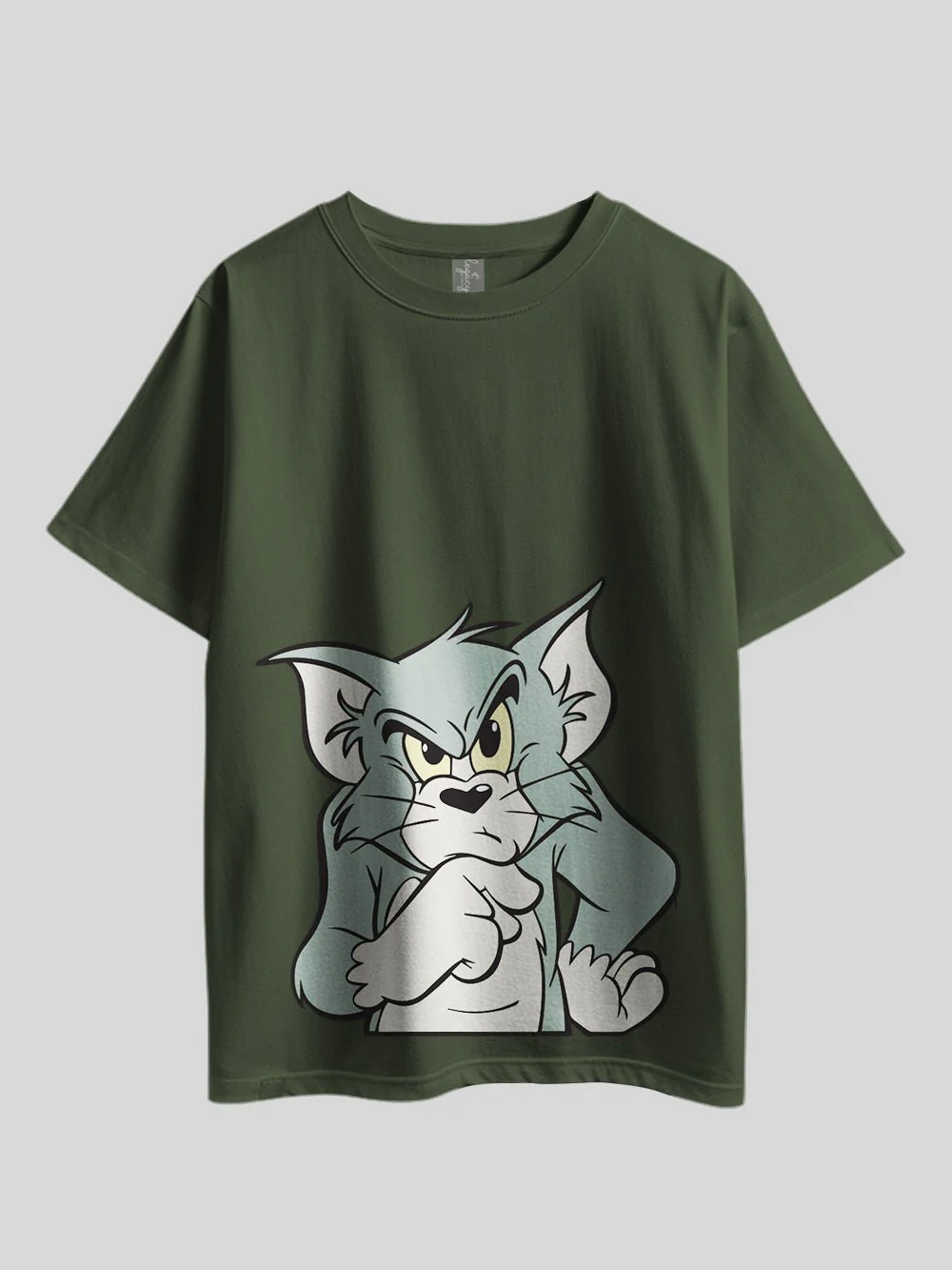 TOM & JERRY" Tom Bottom  Graphic Printed Drop Shoulder T-shirt Legacy Boutiques Dhaka - Image 6