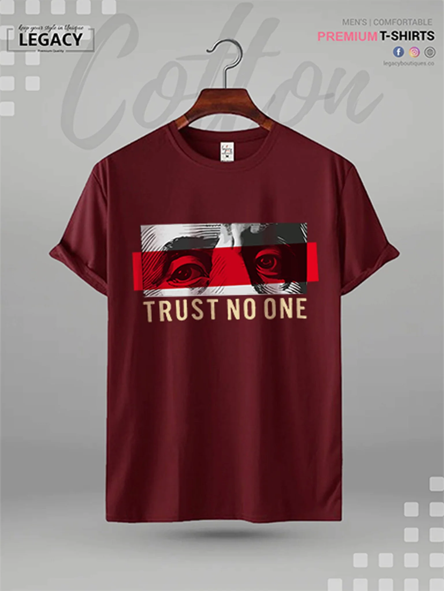 Trust No One The Hunt for the Crypto King Printed Men's High Quality In Cheapest Price T-Shirt - Image 2