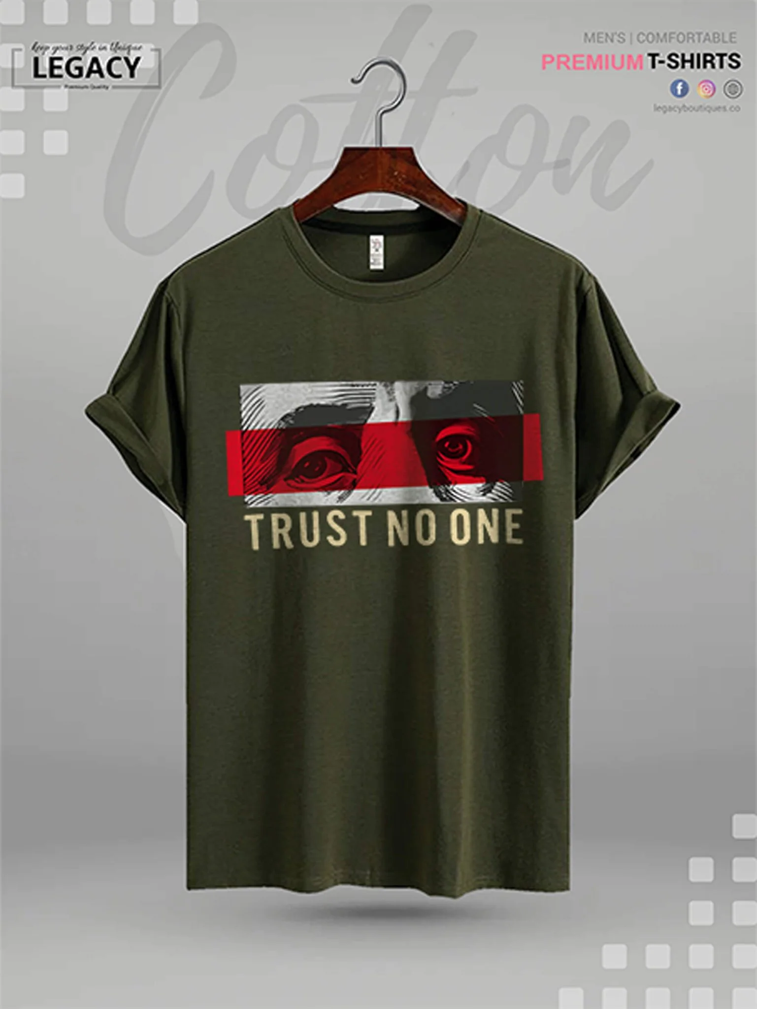 Trust No One The Hunt for the Crypto King Printed Men's High Quality In Cheapest Price T-Shirt - Image 4