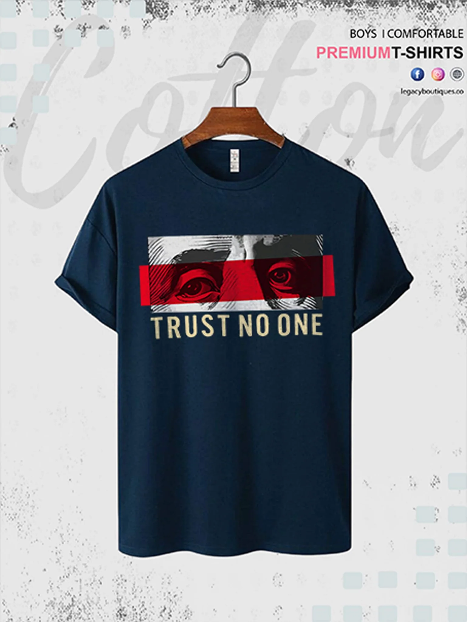 Trust No One The Hunt for the Crypto King Printed Men's High Quality In Cheapest Price T-Shirt - Image 5