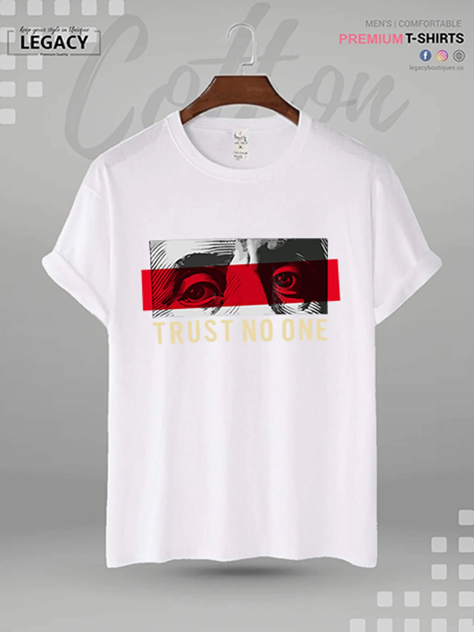 Trust No One The Hunt for the Crypto King Printed Men's High Quality In Cheapest Price T-Shirt - Image 7