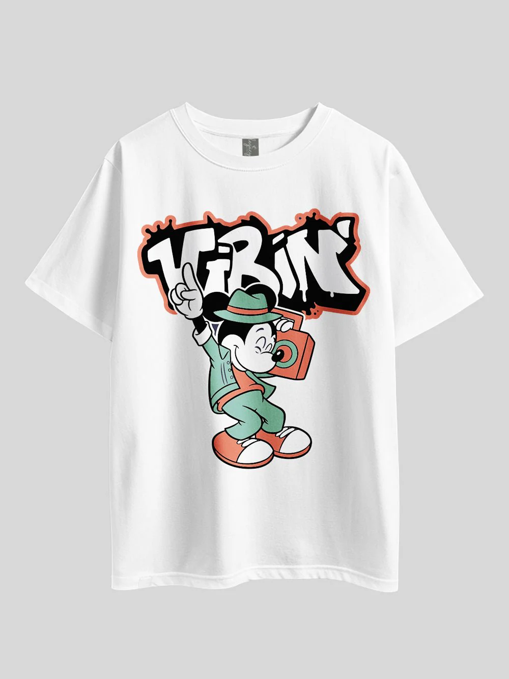 ViBin Mickey Mouse Printed Drop Shoulder T-shirt Legacy Boutiques Dhaka