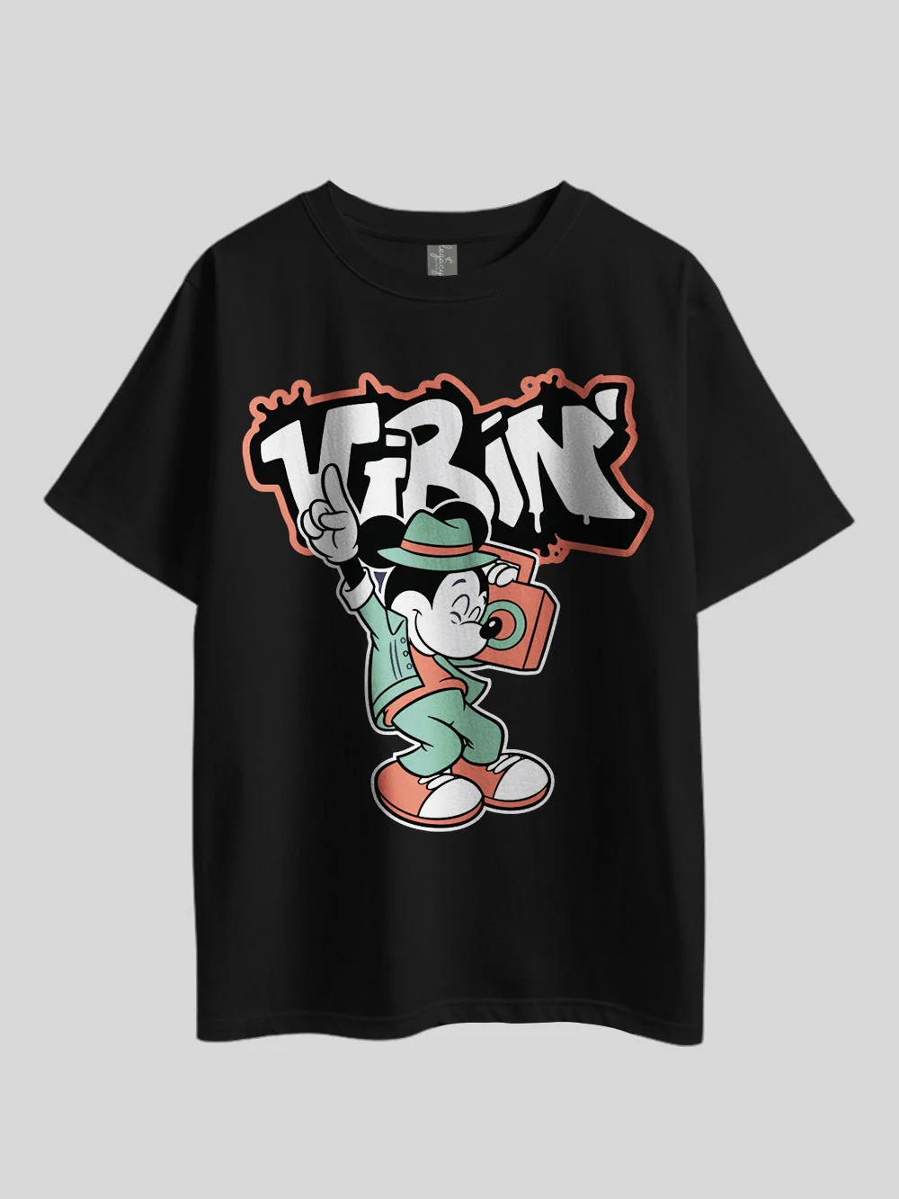 ViBin Mickey Mouse Printed Drop Shoulder T-shirt Legacy Boutiques Dhaka - Image 2