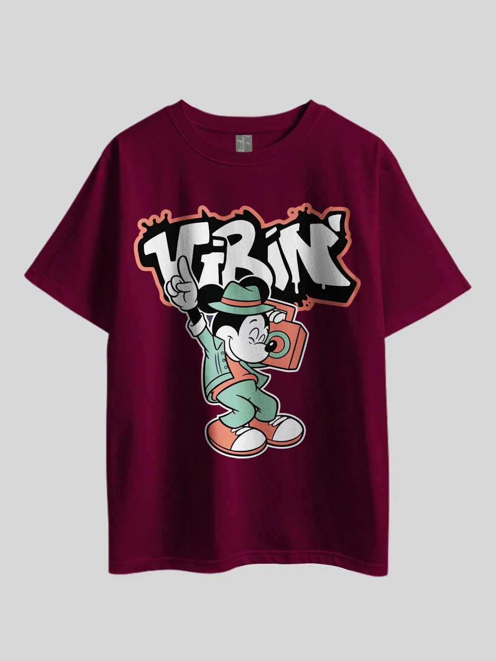 ViBin Mickey Mouse Printed Drop Shoulder T-shirt Legacy Boutiques Dhaka - Image 3
