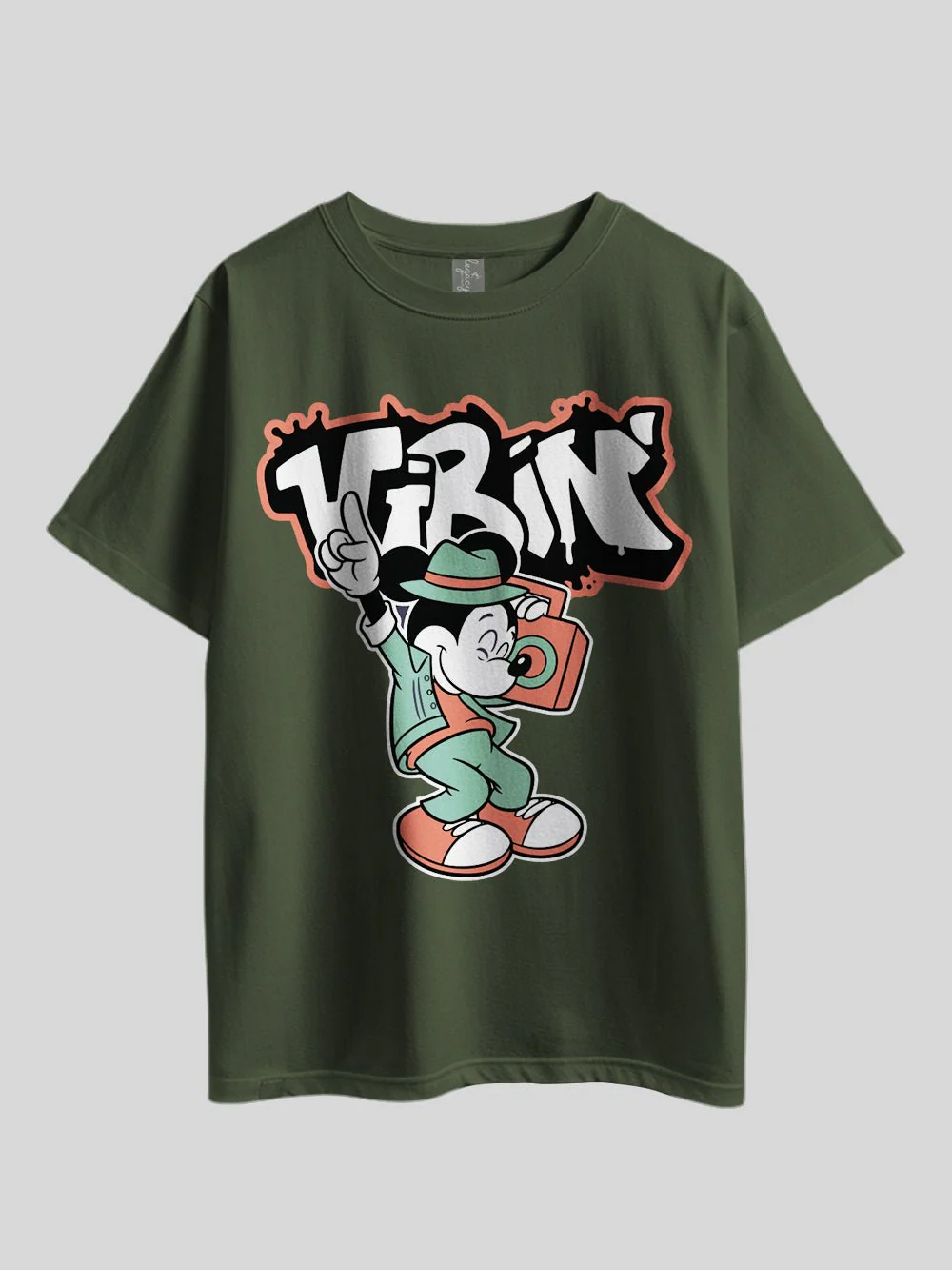 ViBin Mickey Mouse Printed Drop Shoulder T-shirt Legacy Boutiques Dhaka - Image 6