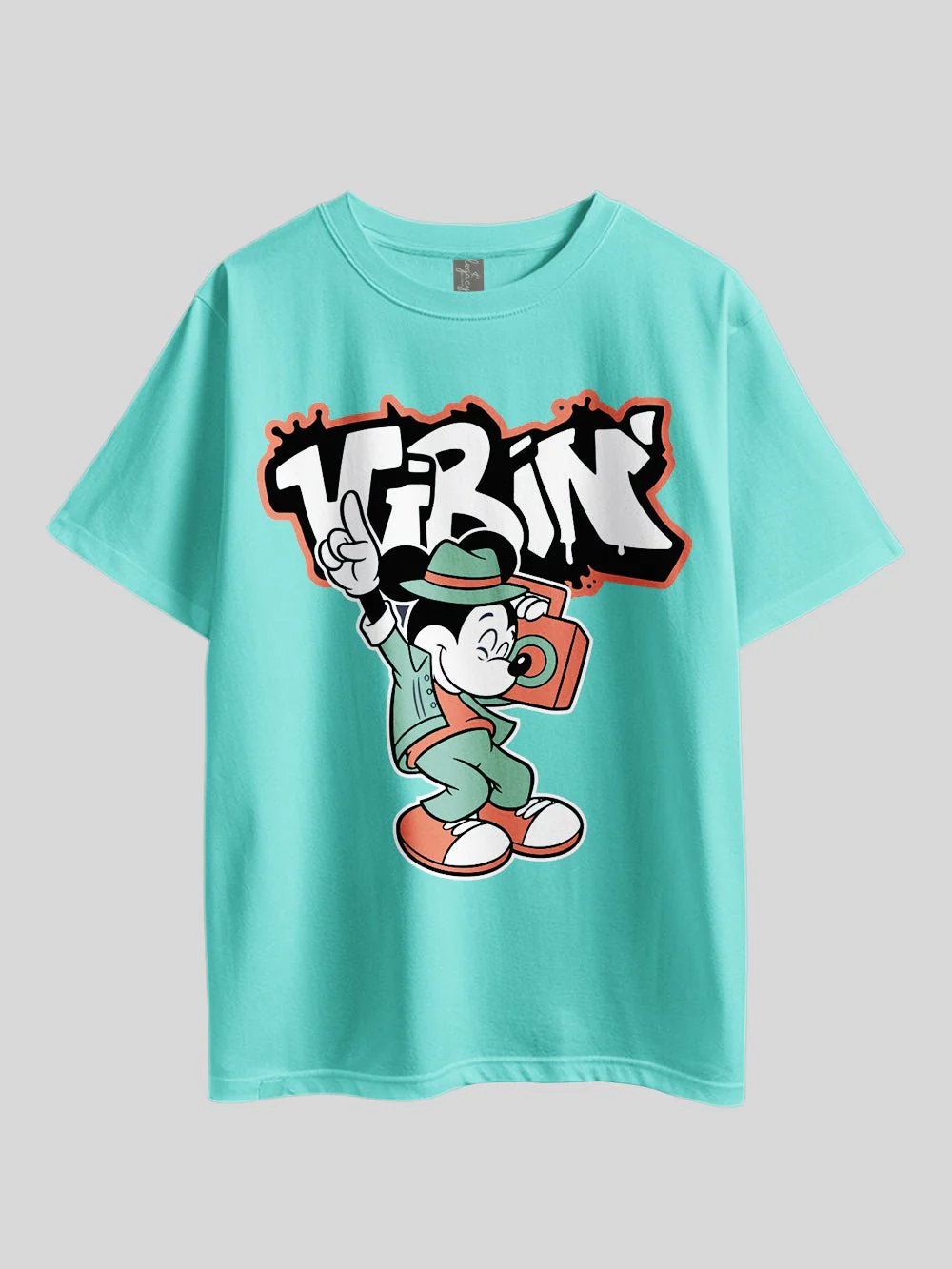 ViBin Mickey Mouse Printed Drop Shoulder T-shirt Legacy Boutiques Dhaka - Image 9