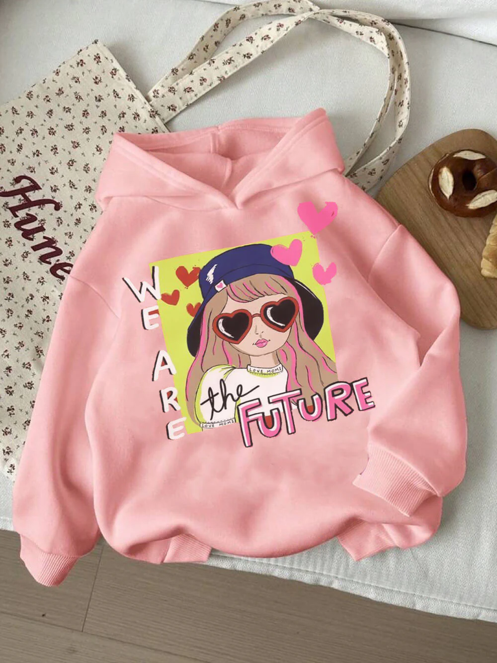 We Are The Future Printed Baby Boys And Girls Cute Cotton Hoodie Legacy Boutiques Dhaka - Image 3