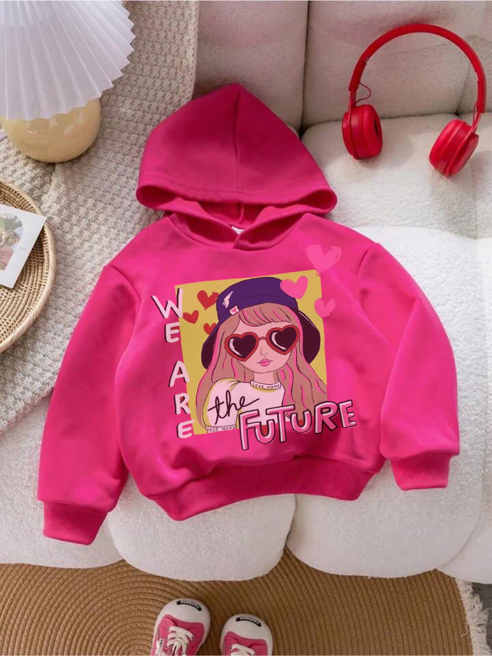 We Are The Future Printed Baby Boys And Girls Cute Cotton Hoodie Legacy Boutiques Dhaka - Image 4