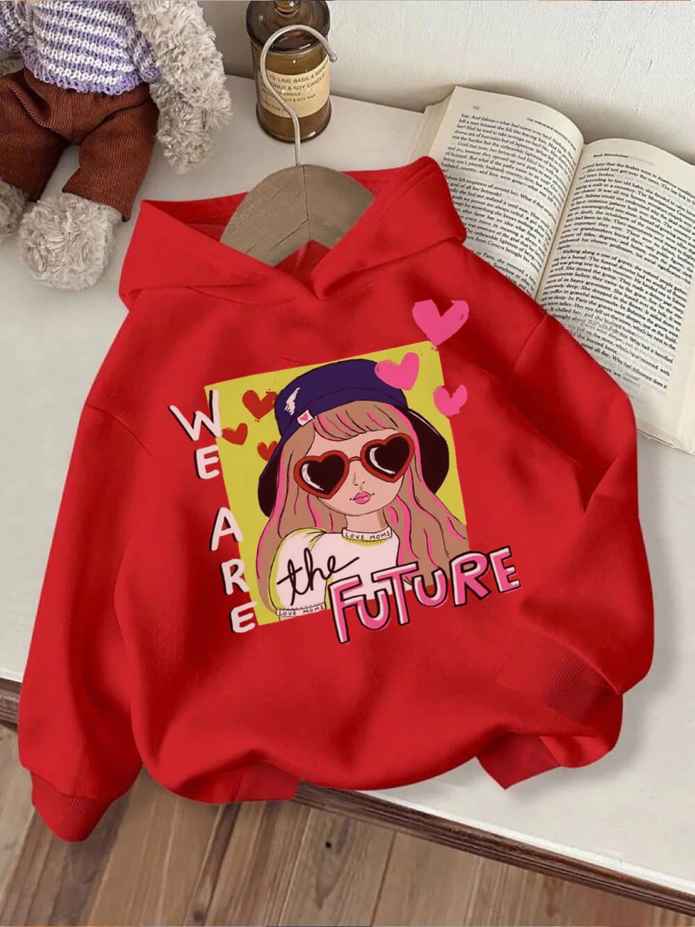 We Are The Future Printed Baby Boys And Girls Cute Cotton Hoodie Legacy Boutiques Dhaka - Image 6