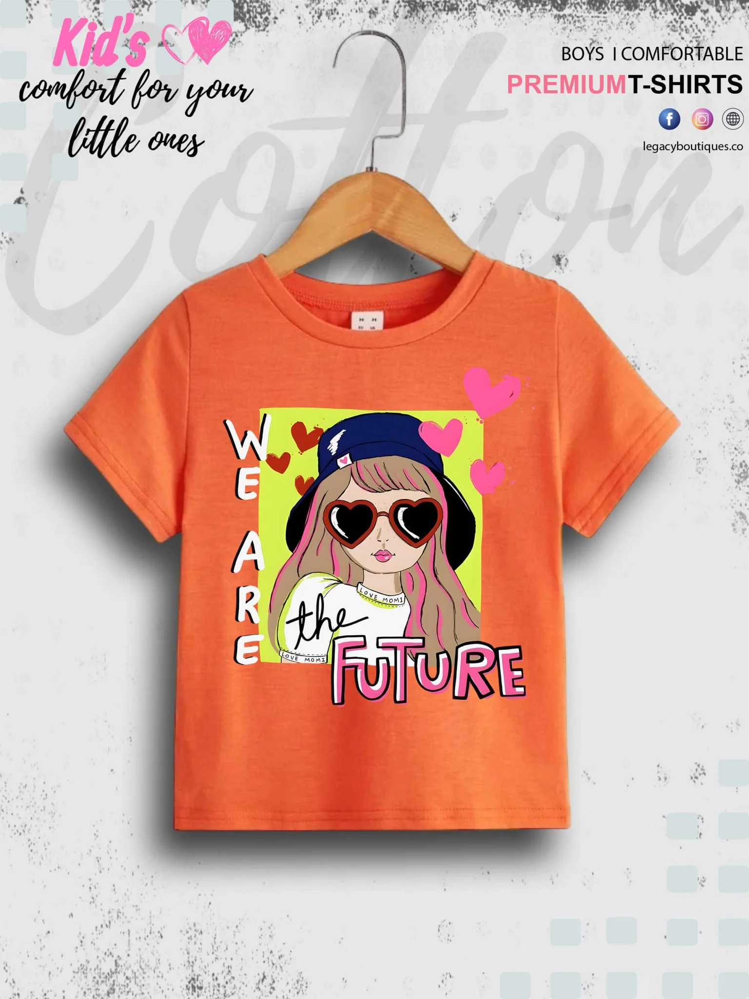 We Are The Future Printed High Quality T-Shirt For Baby Girls In Lowest Price Only In BD - Image 6