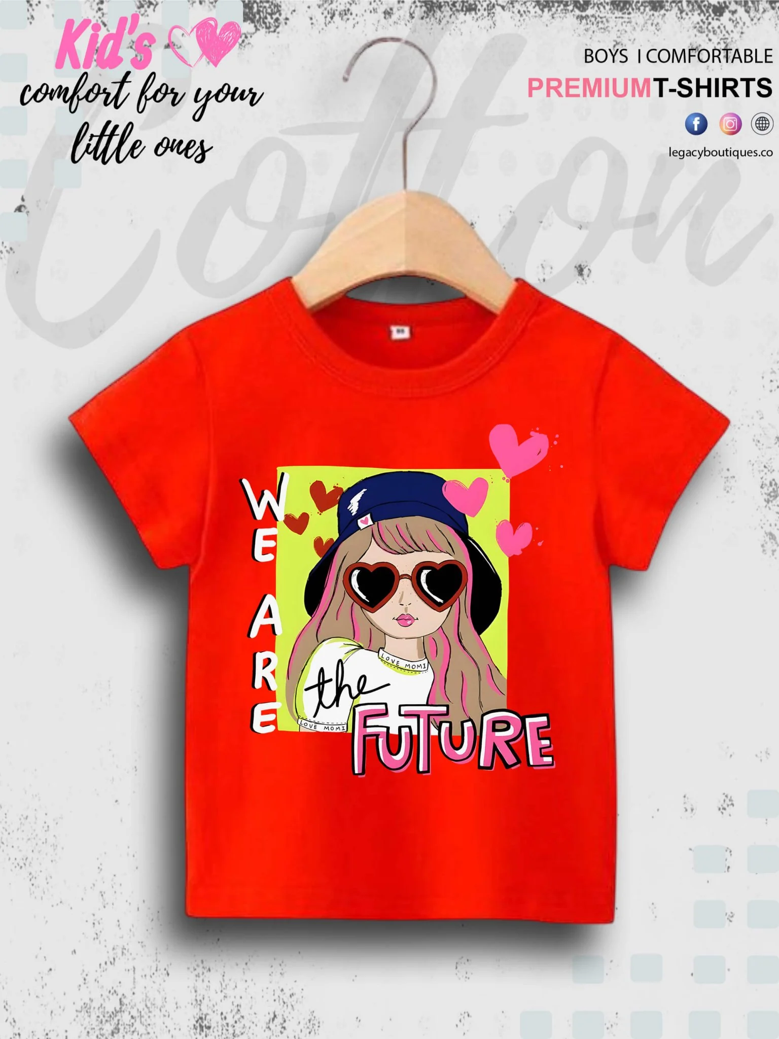 We Are The Future Printed High Quality T-Shirt For Baby Girls In Lowest Price Only In BD - Image 7