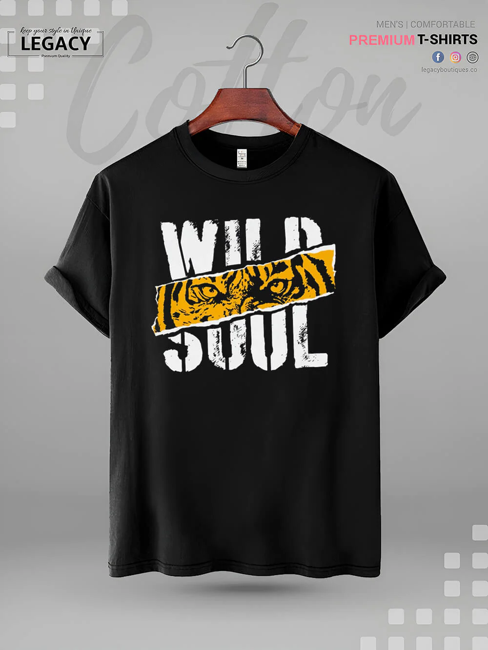 Wild Soul Good Quality Mens Tshirt In Lowest Price In BD