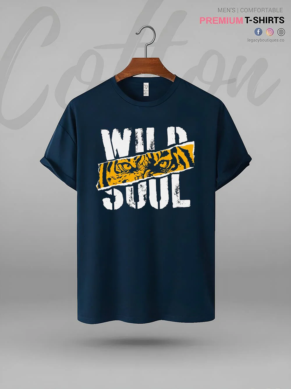 Wild Soul Good Quality Mens Tshirt In Lowest Price In BD - Image 2