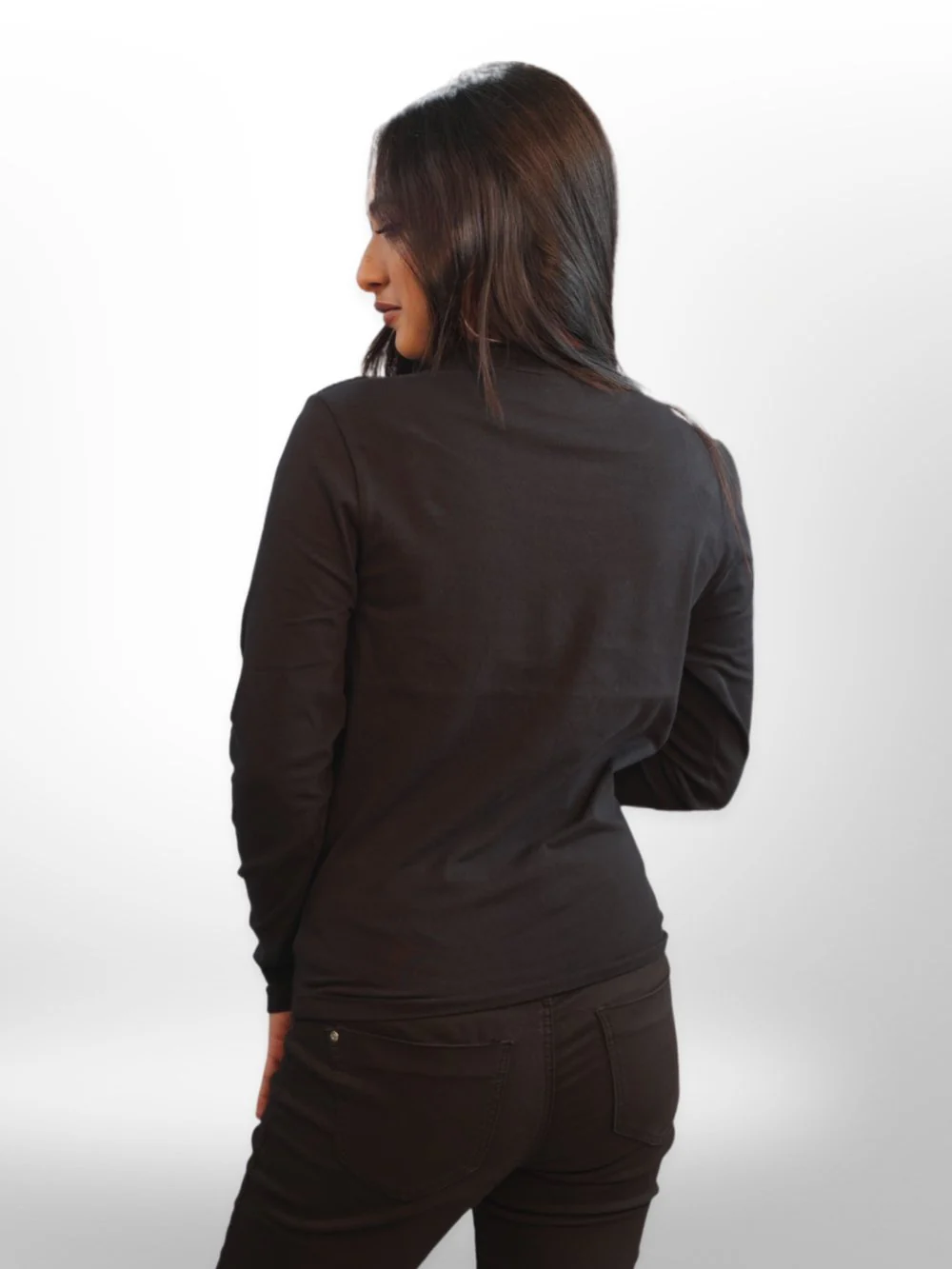 Women Front Cut Out Tops Full Sleeve - Image 5