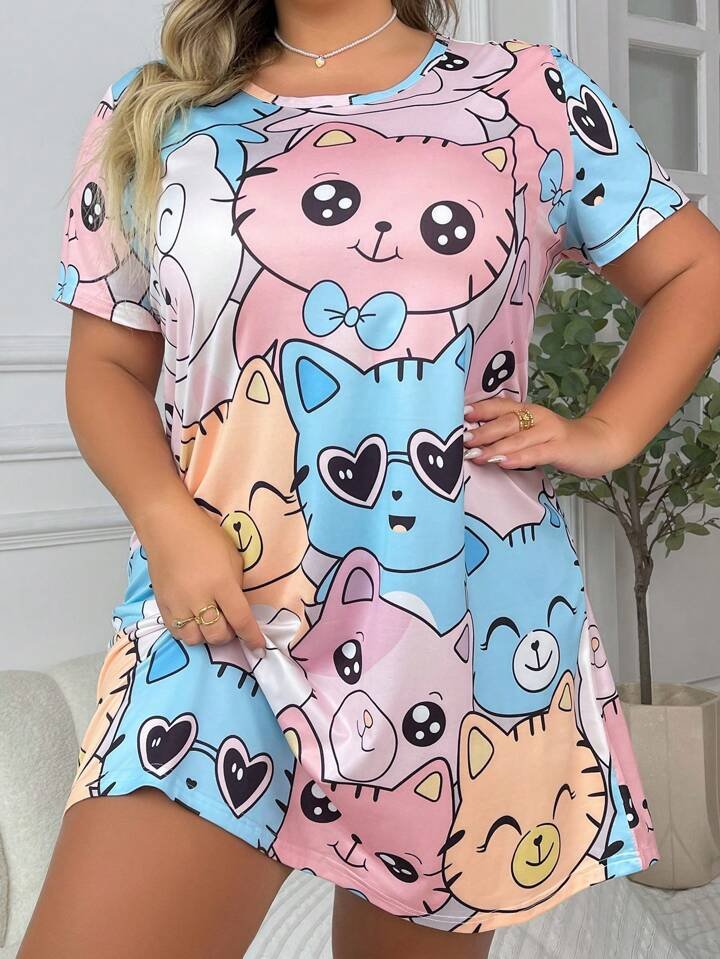 Women’s Premium Character T-Shirt Dress