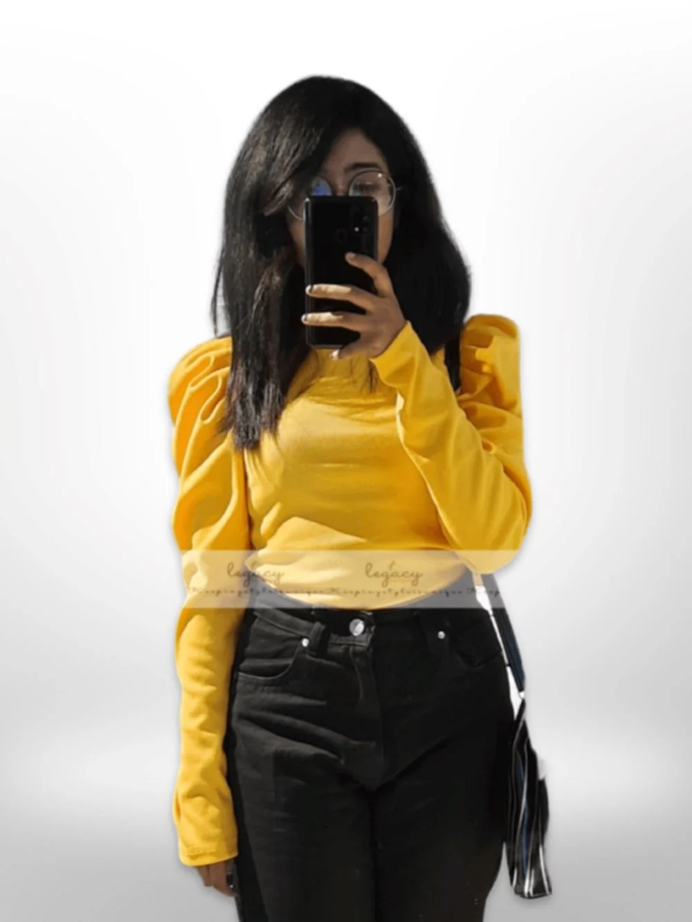 Women’s Regular Fit Round Neck Full Sleeve Flappy Top - Image 5