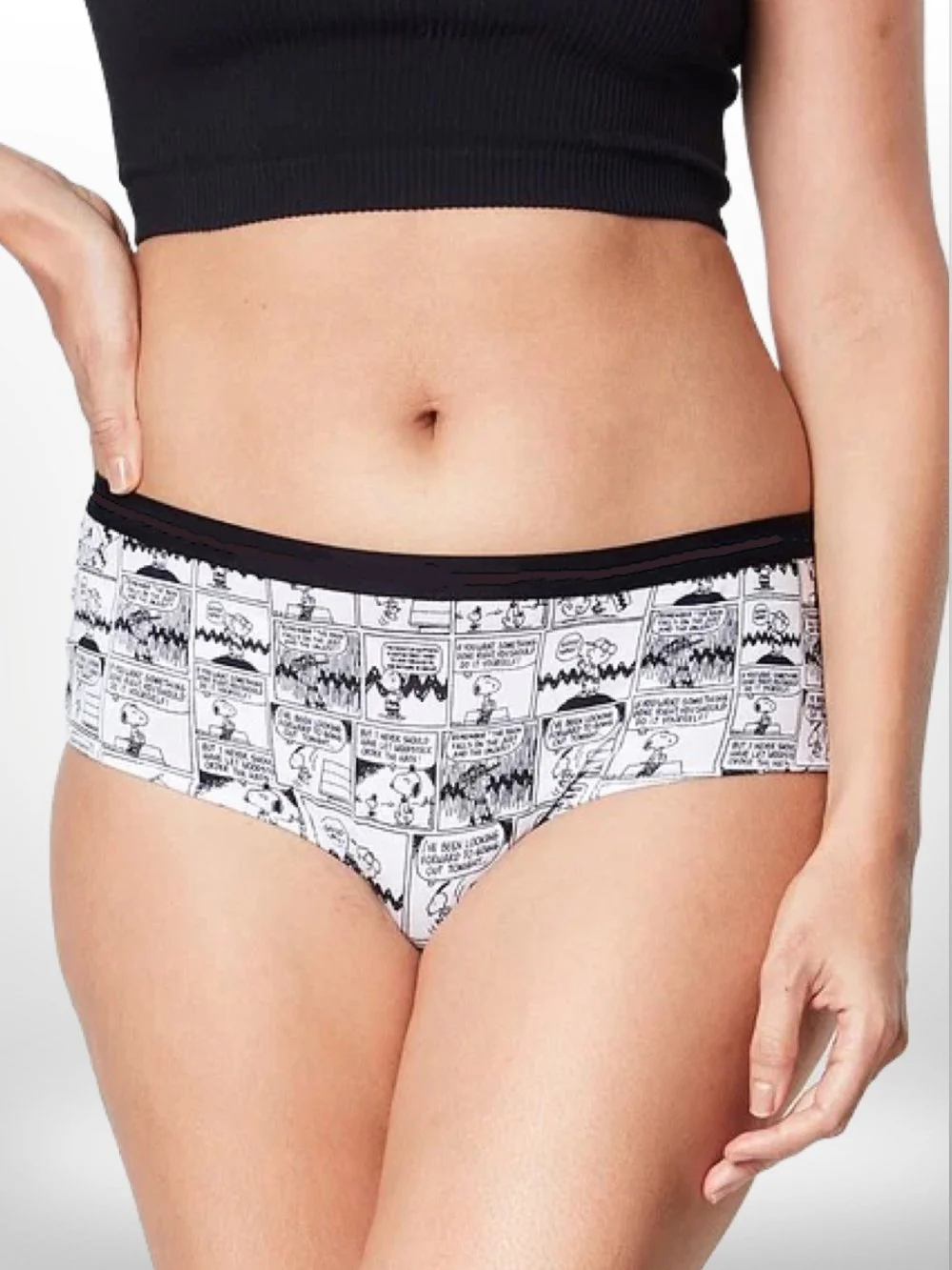 Women's Comic Printed Cotton Innerwear - Image 3