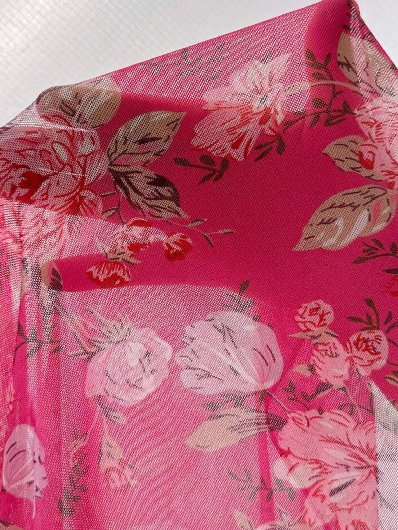 Womens Floral Fancy Dress - Image 5