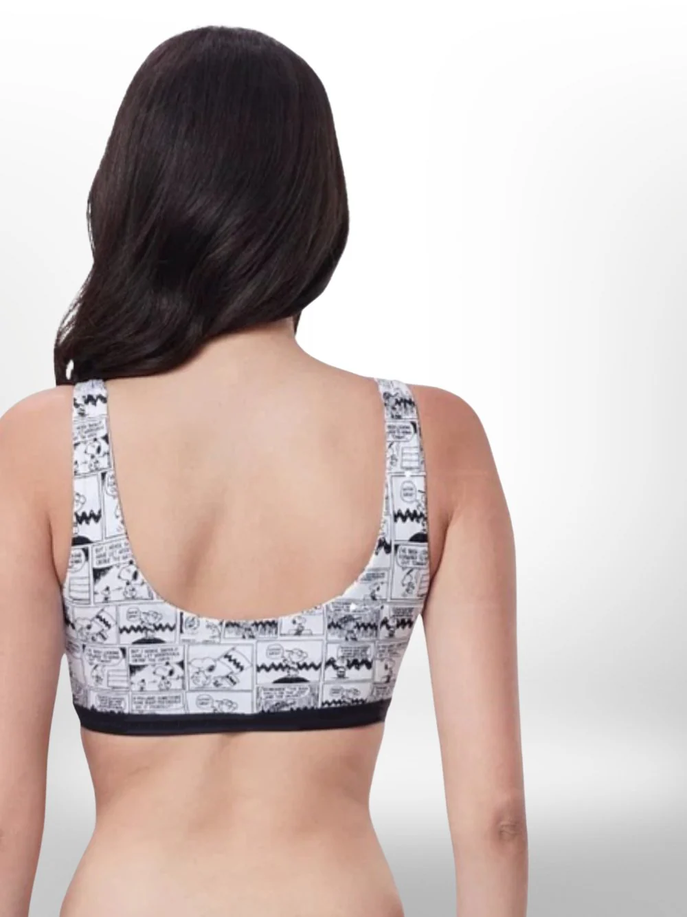 Women's Non Padded Sports Bra Printed - Image 2
