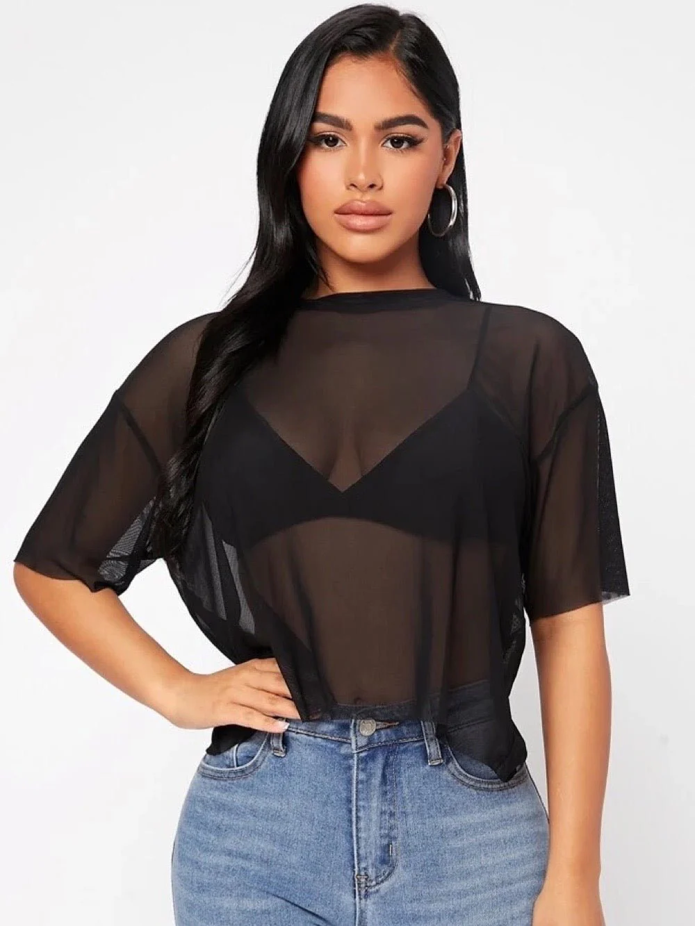 Womens Solid Drop Shoulder Tops Without Bra | Legacy Boutiques Dhaka Bangladesh - Image 3