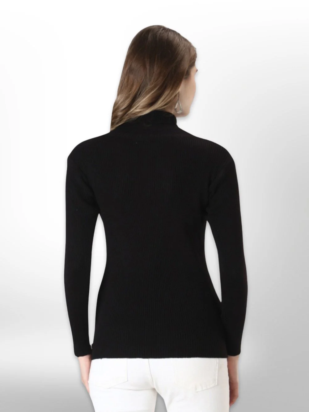Women's Woollen Warm Full Sleeves High Neck/Inner/Skivvy for Winters - Image 4